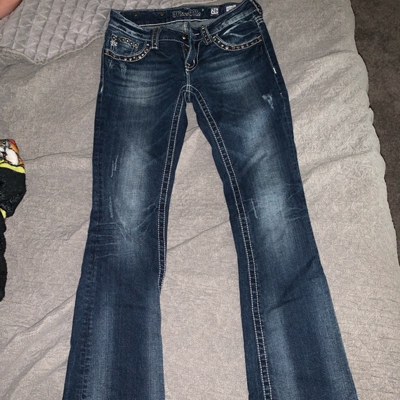 Miss me boot cut jeans size 26 - Picture 7 of 9